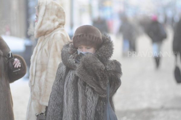 Аномальные морозы в Нижегородской области продержатся все новогодние каникулы
