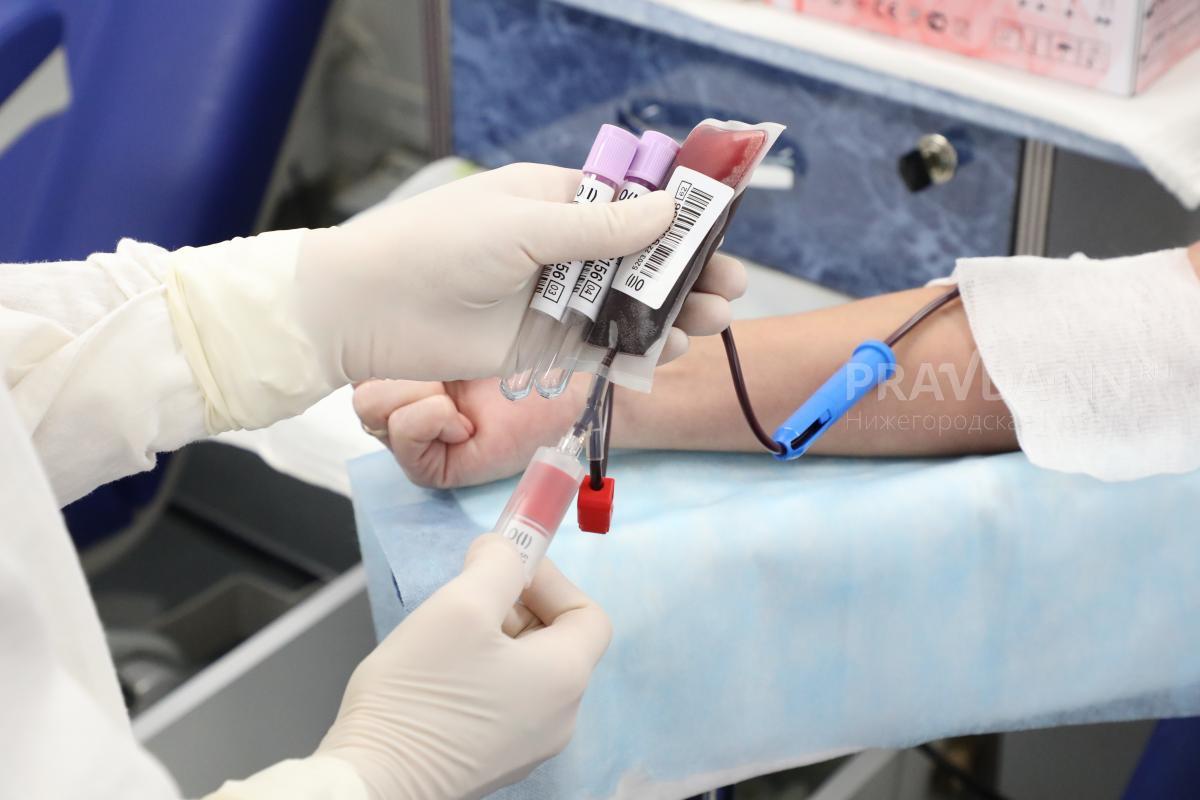 19 793 нижегородца стали донорами крови в 2022 году