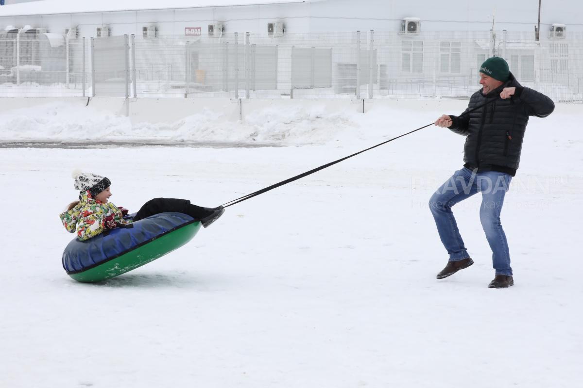 День снега в Нижнем Новгороде