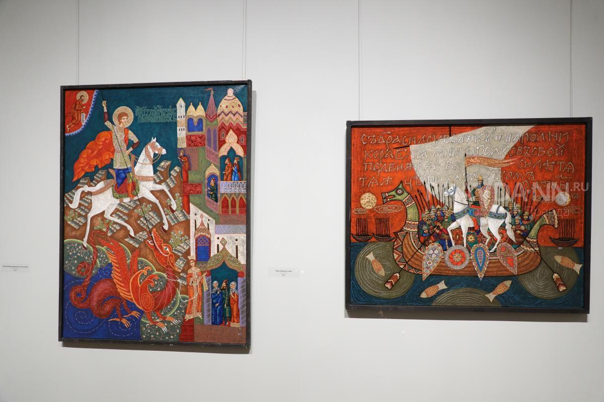 Выставка Марины Поляковой в НГХМ