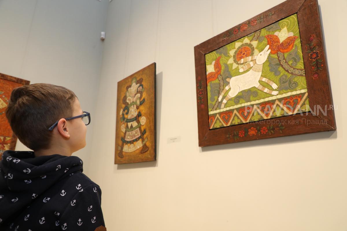 Выставка Марины Поляковой в НГХМ