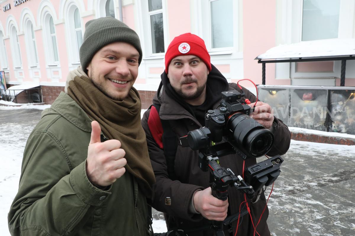 Съемки программы «Жизнь своих» прошли на Большой Покровской в Нижнем Новгороде
