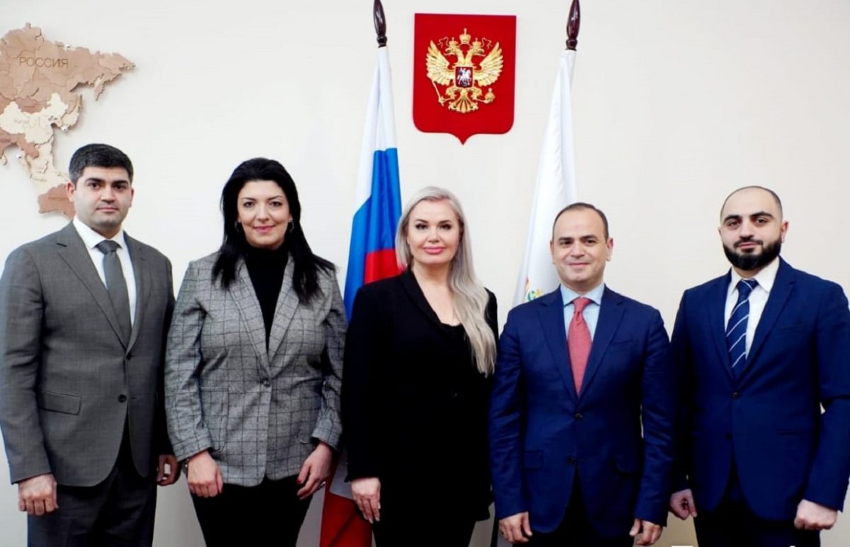 Ольга Гусева провела встречу с главным уполномоченным по правам диаспоры Республики Армения