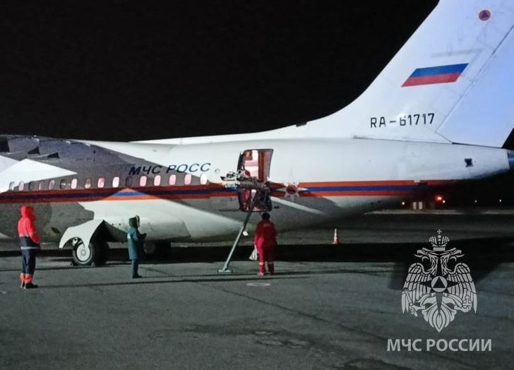 Трое детей из Грозного доставлены на лечение в Нижний Новгород спецбортом МЧС России