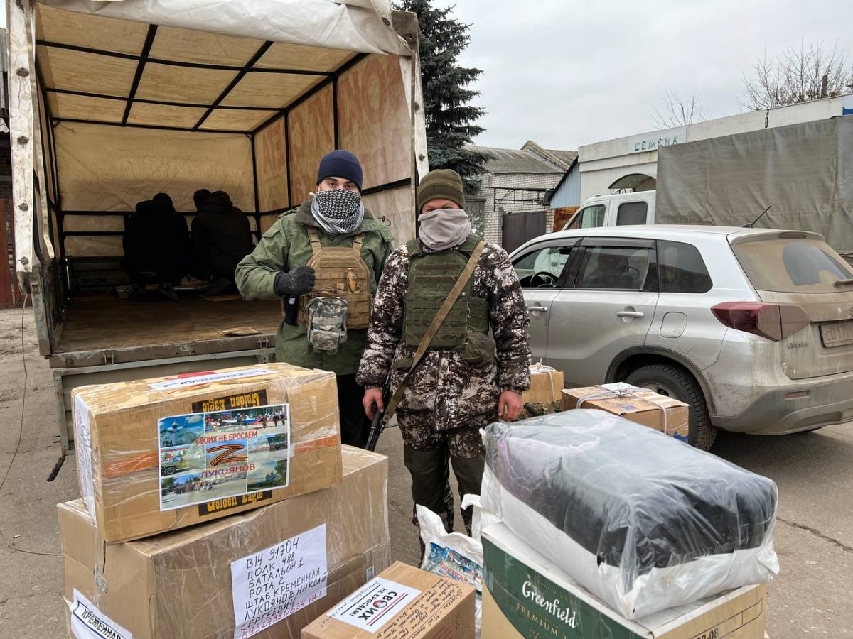 Нижегородский Народный фронт отправил 6 гуманитарных грузов в январе