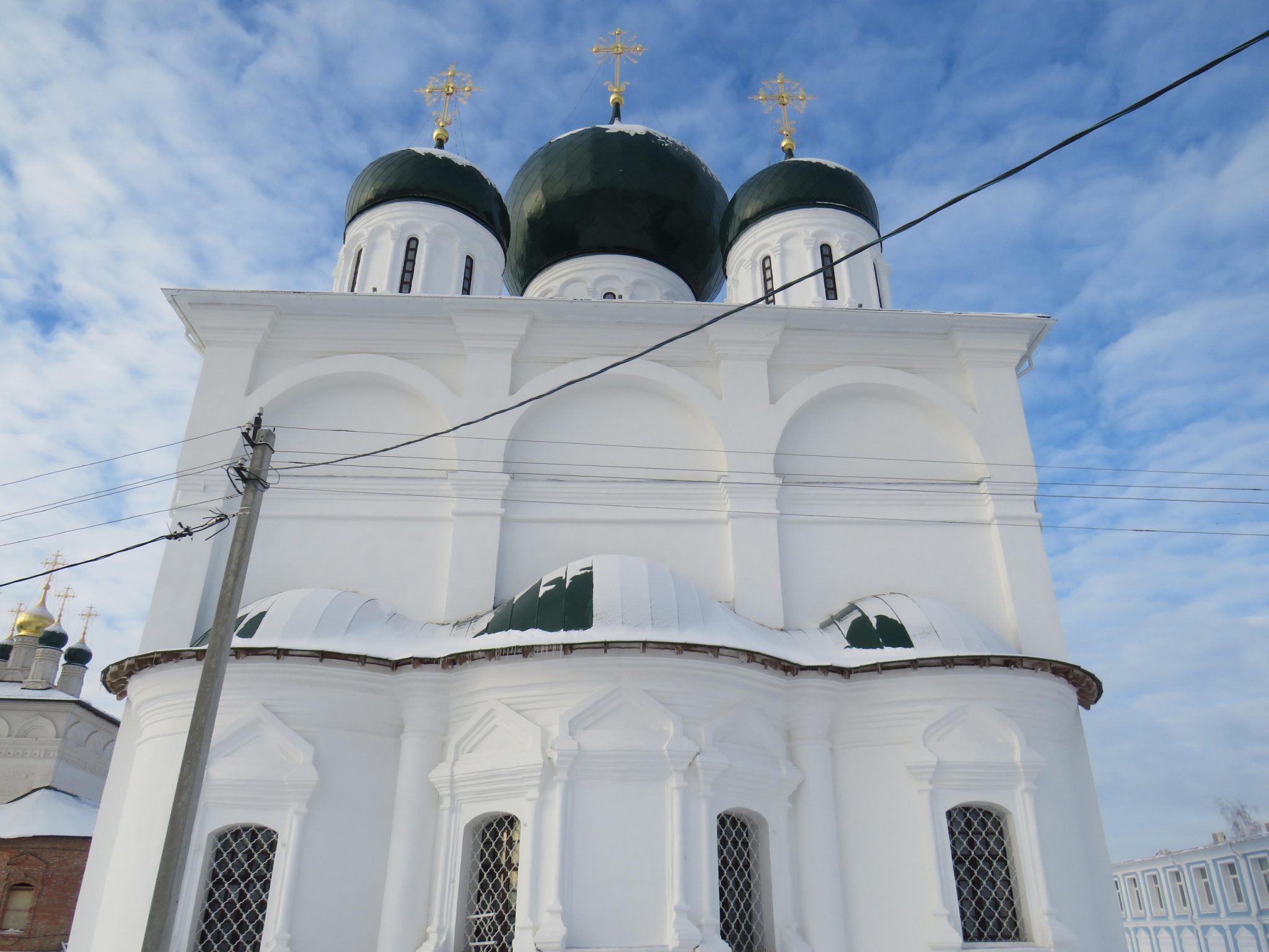 Пейзаж церковной земли Арзамас