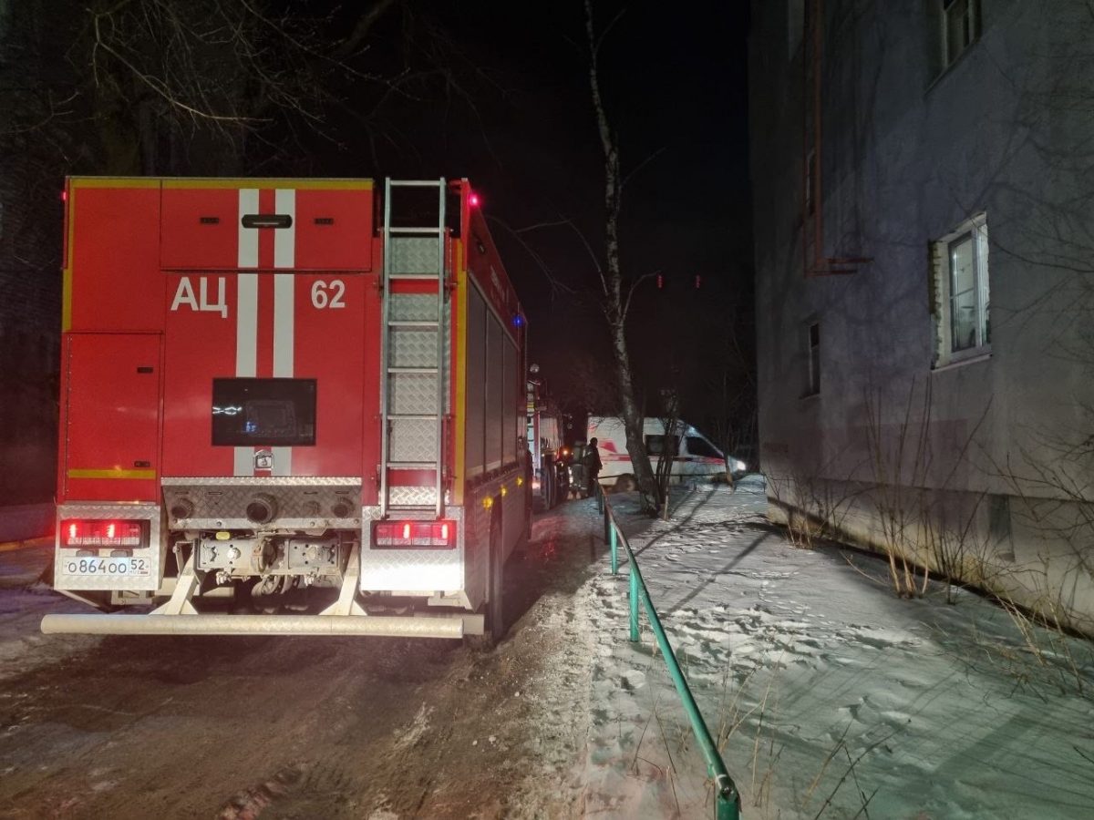 Мужчина погиб на пожаре в Дзержинске