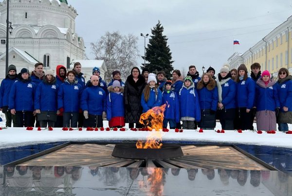 Памятные мероприятия, посвященные годовщине Сталинградской битвы, провели «Волонтеры Победы»