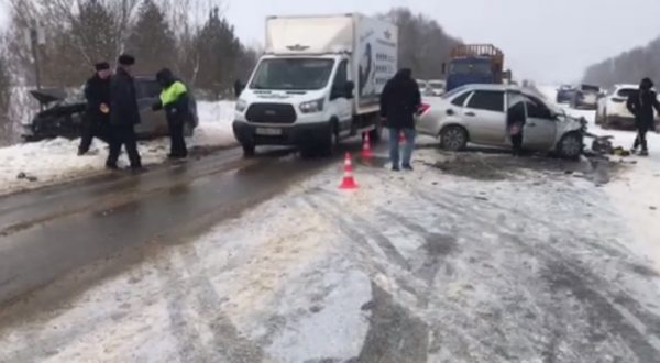Три человека пострадали в ДТП в Шатковском районе 20 февраля