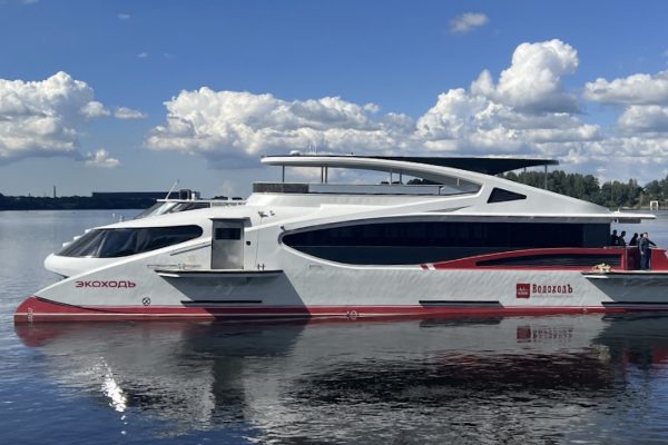 Электрокатамаран «ЭкоходЪ» на 130 пассажиров запустят в Нижнем Новгороде в 2023&nbsp;году