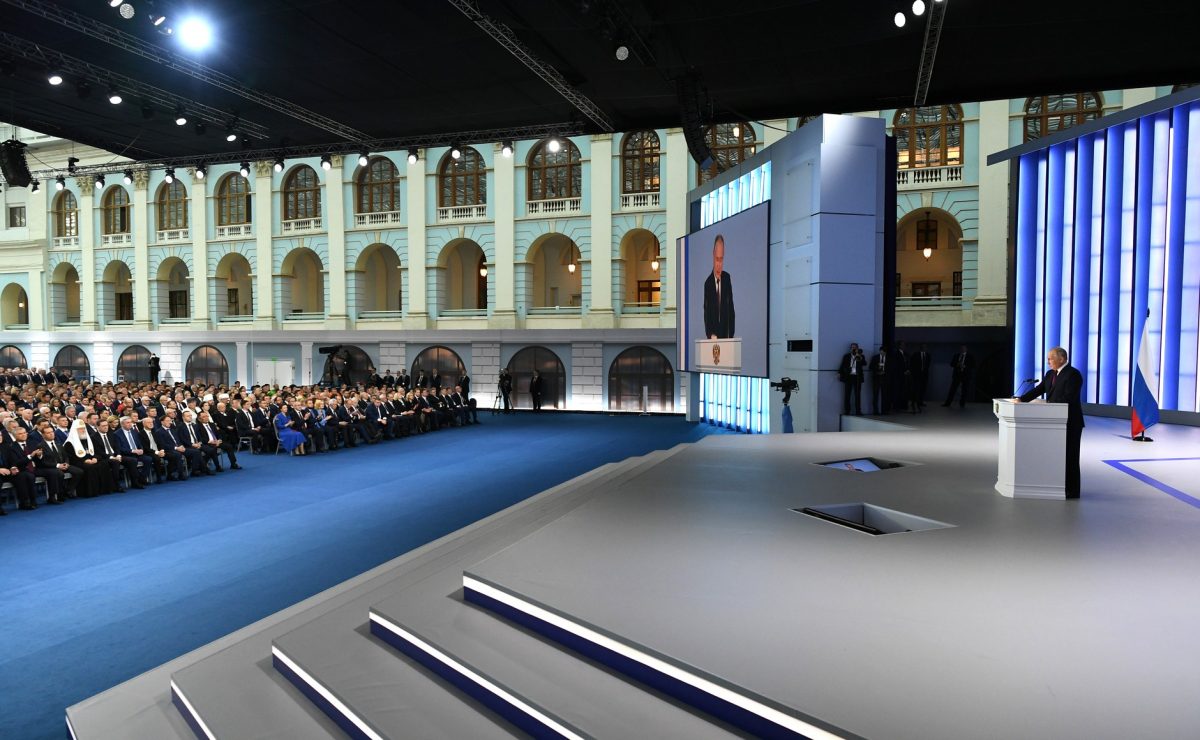 Глеб Никитин принял участие в церемонии оглашения послания президента России к Федеральному Собранию