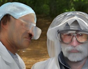 Нейросеть создала портрет научных сотрудников Керженского заповедника