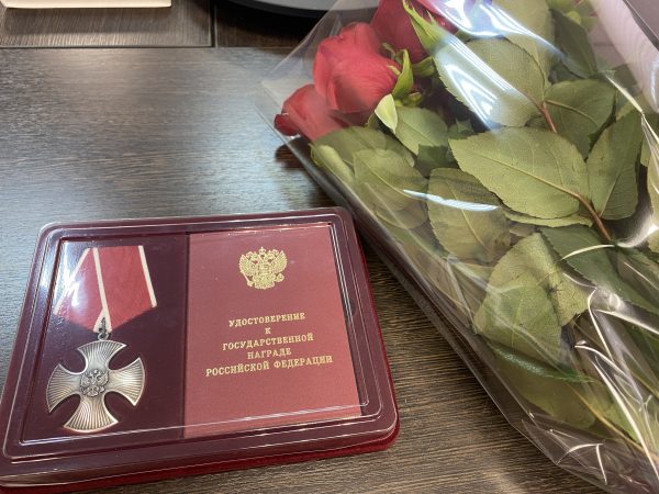 Родственники погибшего на СВО нижегородца Олега Зотова получили Орден Мужества