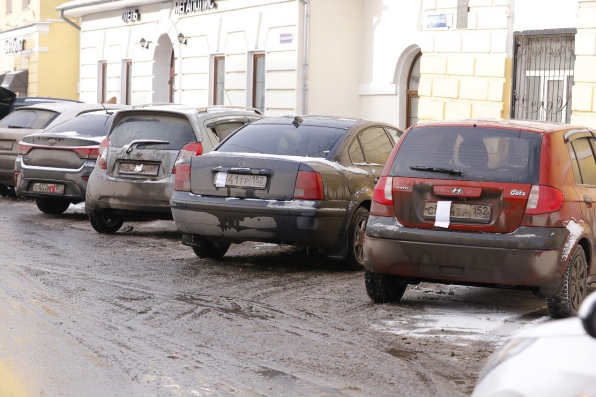 Штрафы за закрытые номера машин на платных парковках могут появиться в Нижнем Новгороде