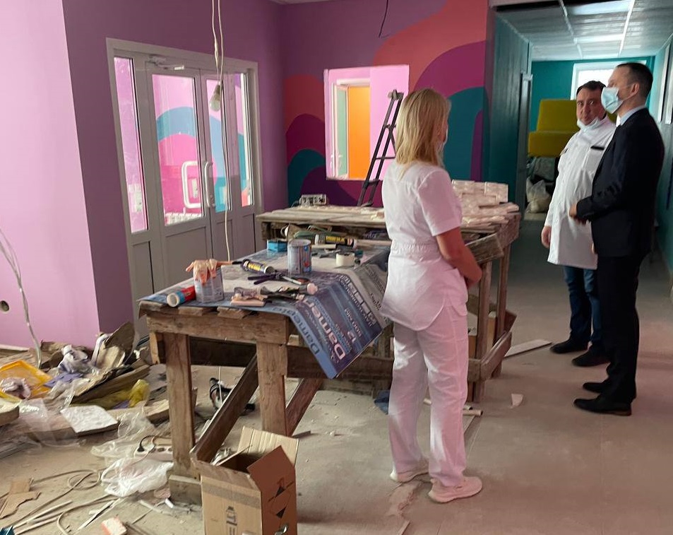 Яркие цвета и большие изображения: появились фотографии, как будет выглядеть Лысковская поликлиника