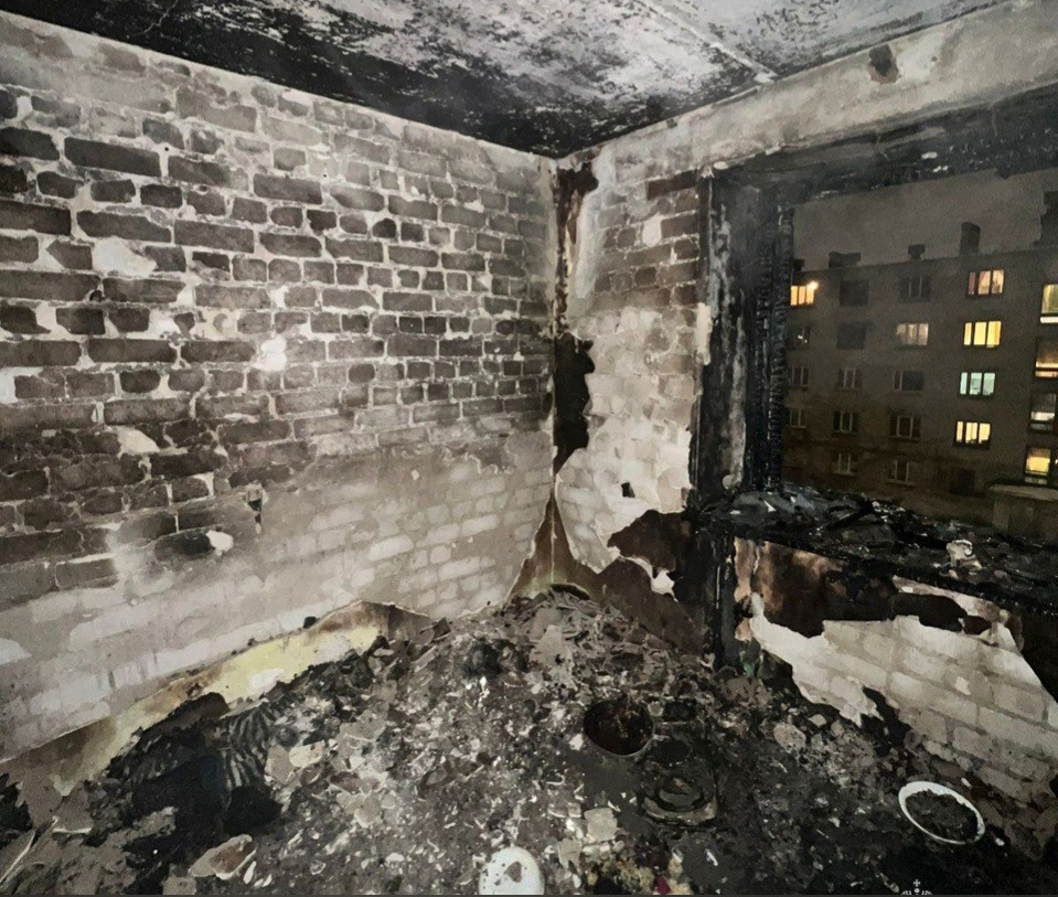3 человека спасены и 24 эвакуированы при ночном пожаре на улице Дьяконова в Нижнем Новгороде
