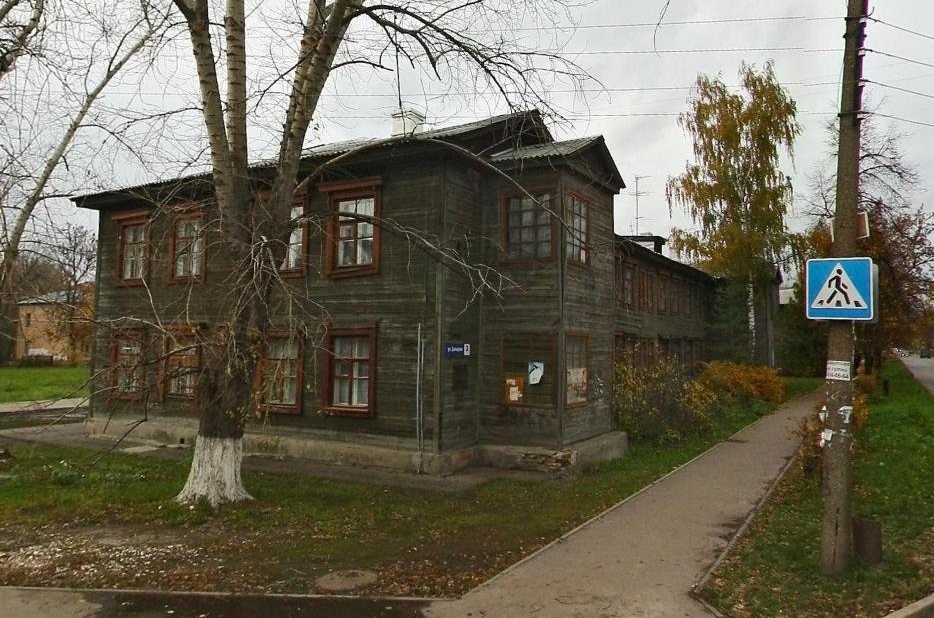 Деревянный дом на улице Героя Давыдова в Нижнем Новгороде признали аварийным