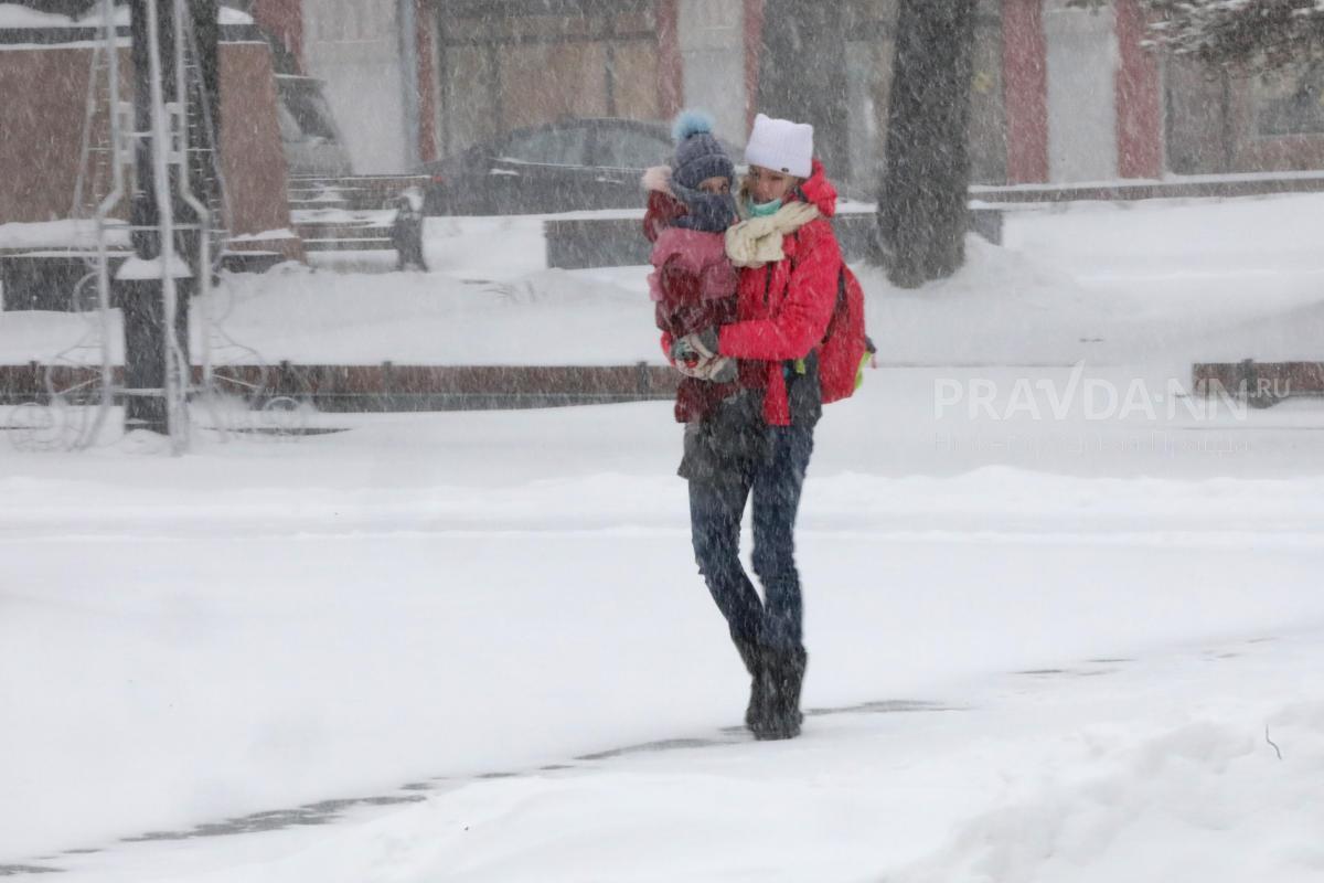 Снежная неделя прогнозируется в Нижнем Новгороде