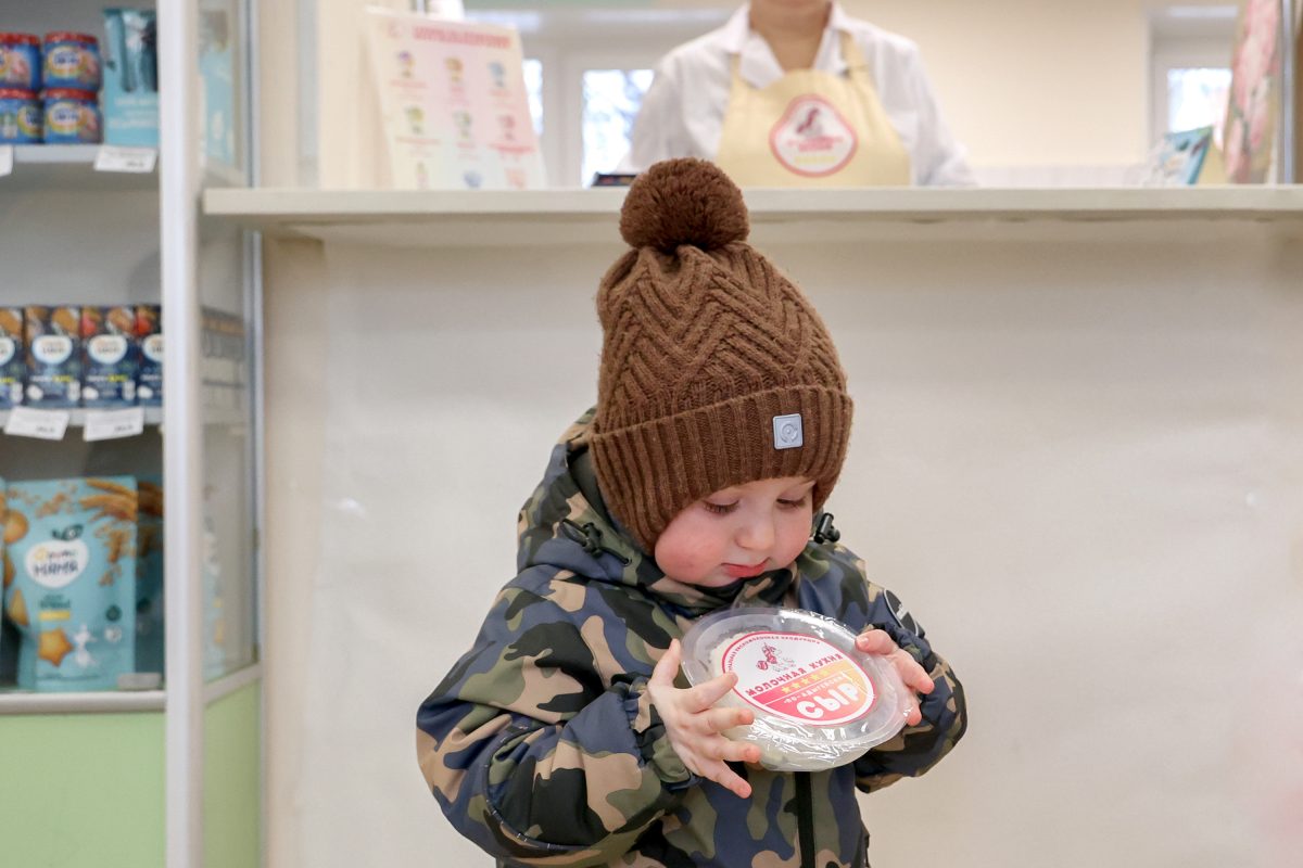 Сыр «По-адыгейски» начал продаваться на молочных кухнях Нижнего Новгорода