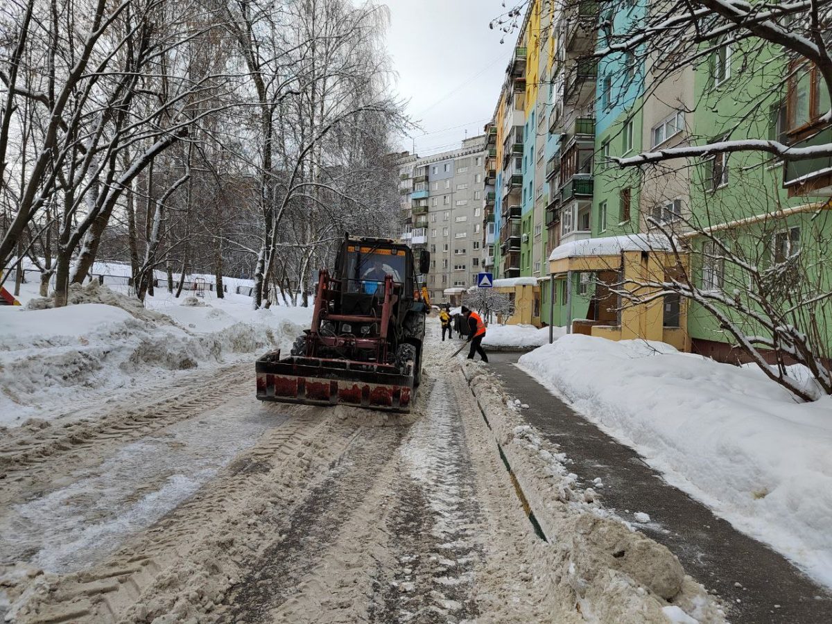 Более 8,6 тысячи придомовых территорий проверили специалисты ГЖИ Нижегородской области с начала зимы