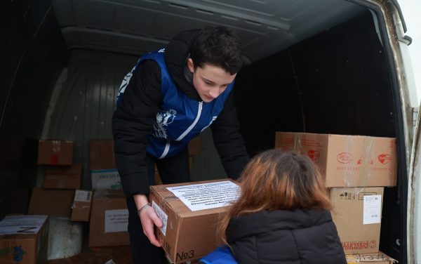 Еще одну партию гуманитарного груза направили из Дзержинска бойцам СВО