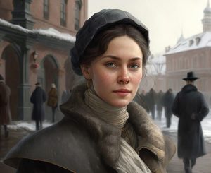 Нейросеть нарисовала портреты трех Заповедных кварталов в образах женщин