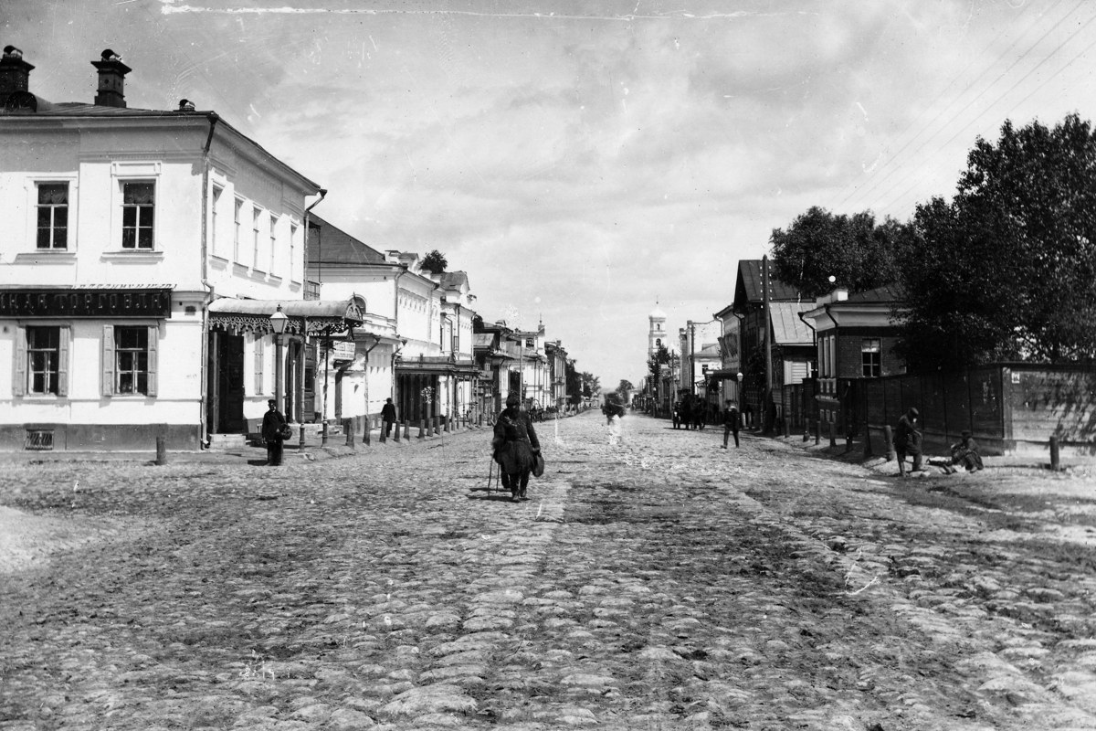 Улица Ильинская в начале XX века