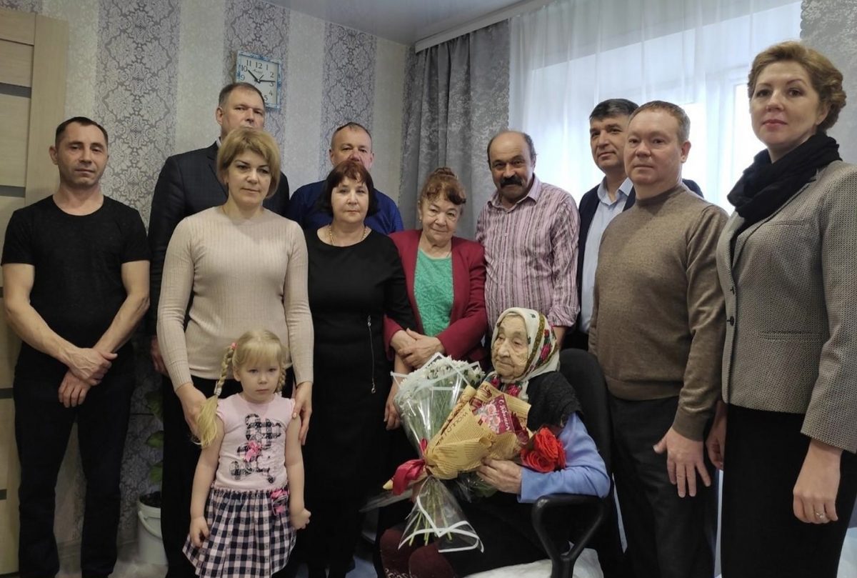 100-летний юбилей отметила жительница Лысковского района Анна Нагорнова