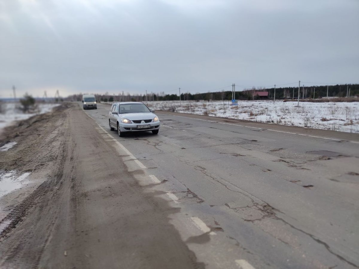 Участок протяженностью 11,5 км на дороге Выкса – Вознесенское – Сатис отремонтируют по нацпроекту