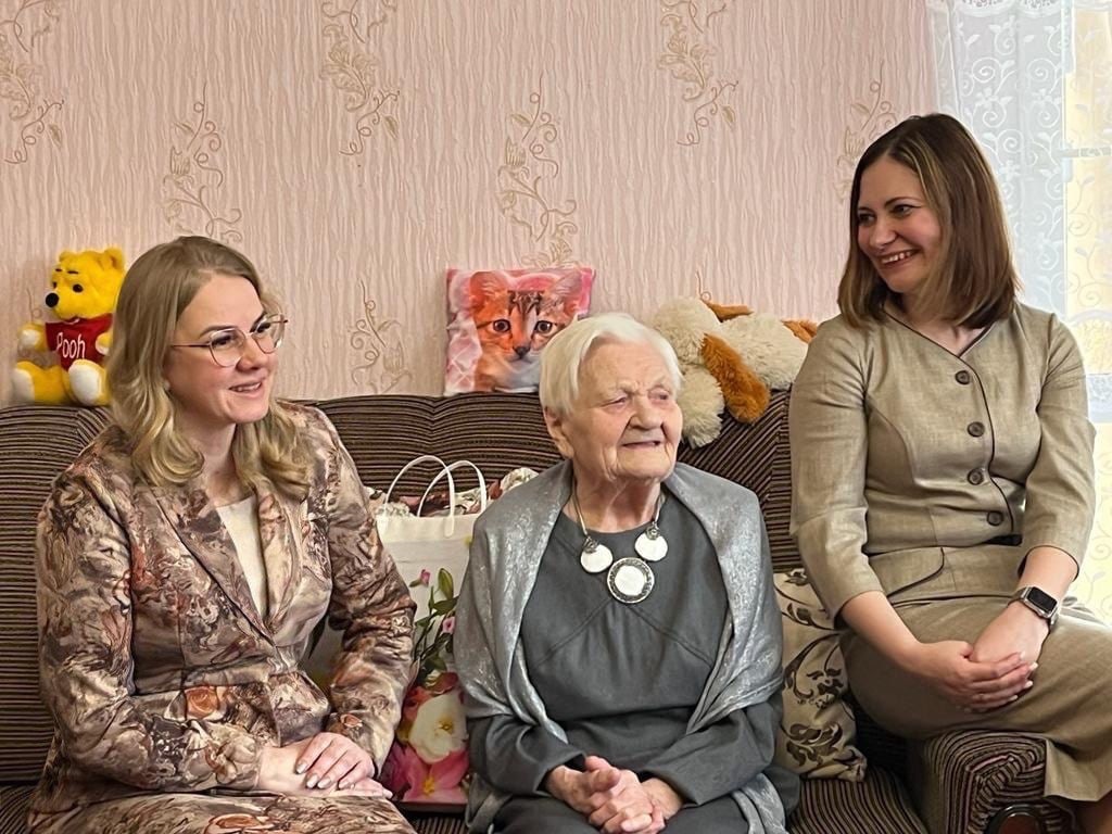 100-летие отмечает ветеран Великой Отечественной войны Нина Куличкова