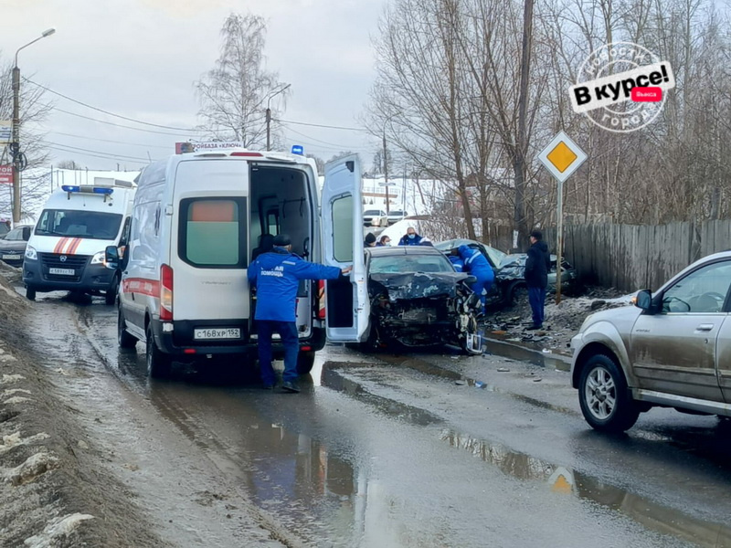 Семь человек пострадали в ДТП в Выксе