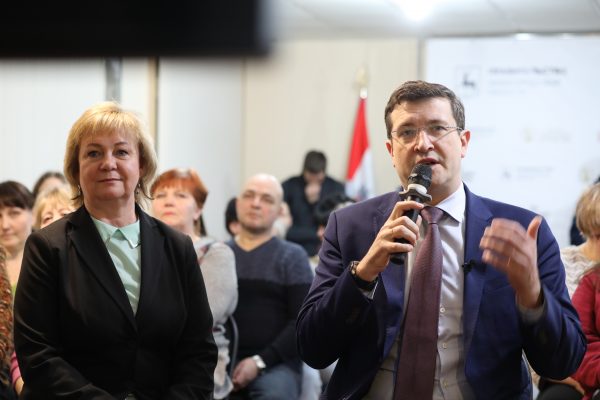 Глеб Никитин присоединился к телемосту нижегородских участников СВО и их&nbsp;семей