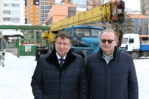 Автокран отправили из Нижнего Новгорода в зону&nbsp;СВО
