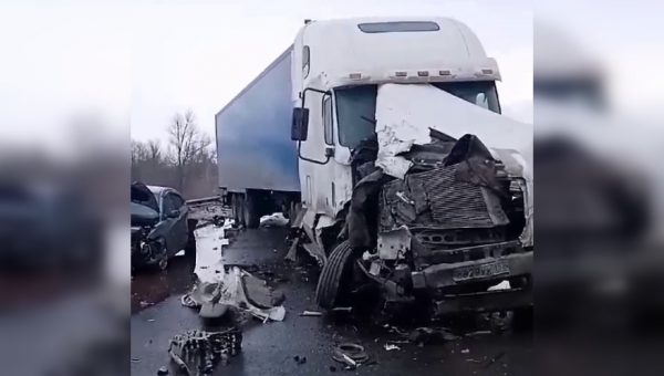 Появились подробности массовой аварии на Южном обходе