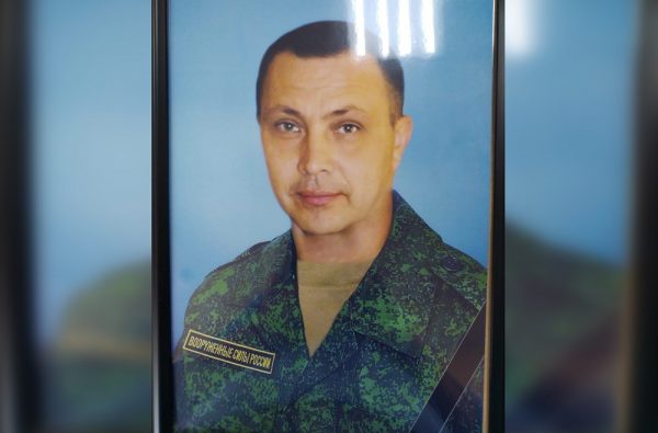 На Бору простились с погибшим на спецоперации земляком