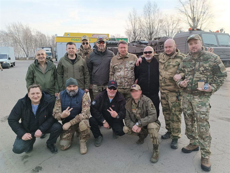 «Нижегородское ополчение-2022» во главе с Олегом Лавричевым доставили гуманитарный груз в Донбасс