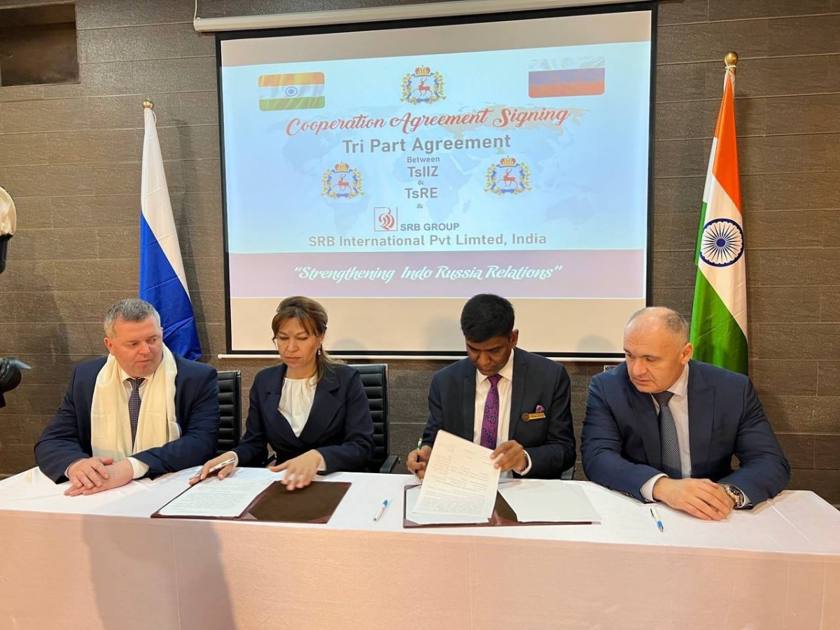 Нижегородская область будет сотрудничать с индийской SRB International Group для укрепления торговый связей