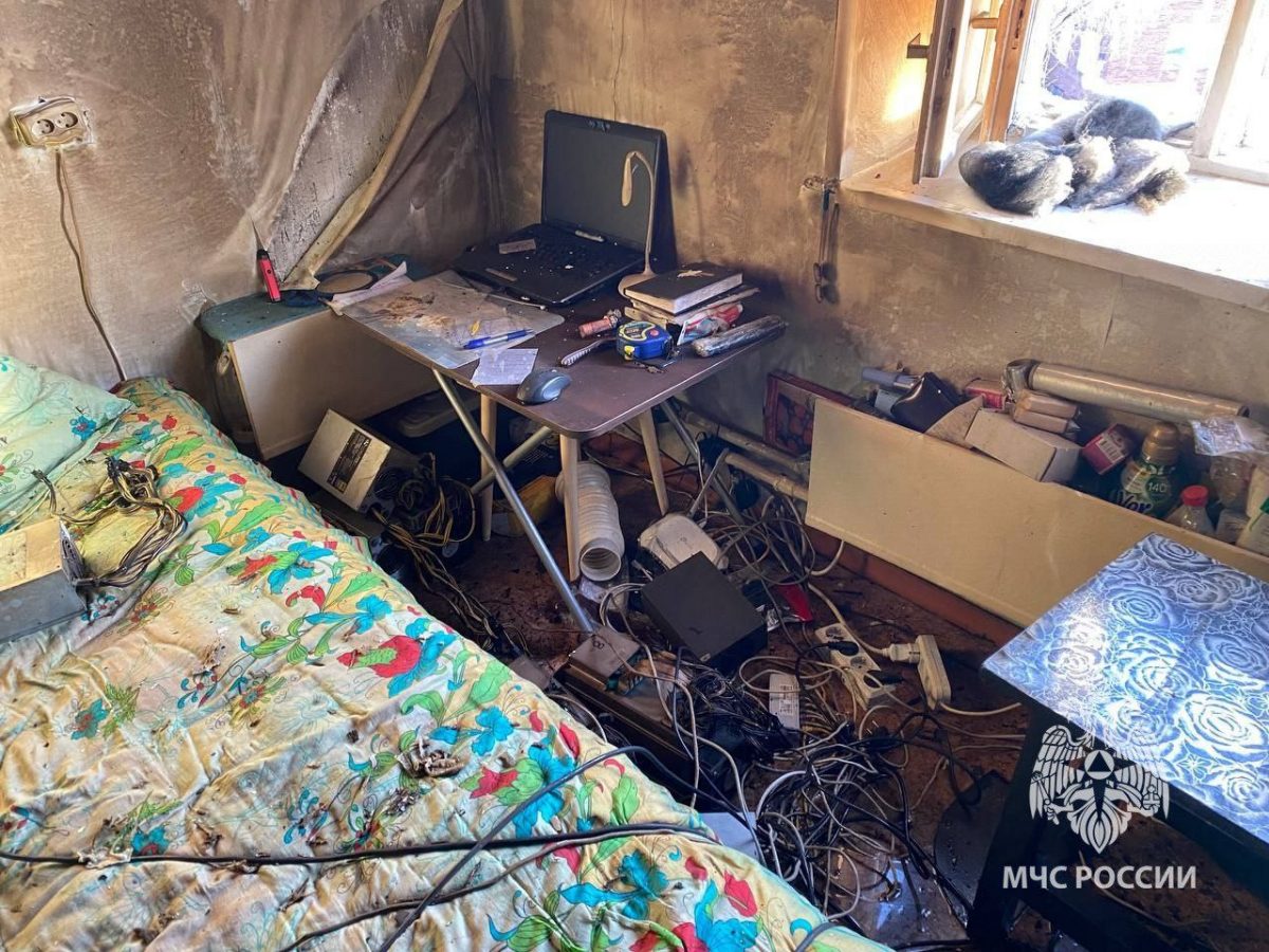 20 человек эвакуировали из-за пожара в жилом доме в Кулебаках