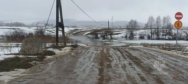 Еще один мост через реку Пьяна затопило в Гагинском округе