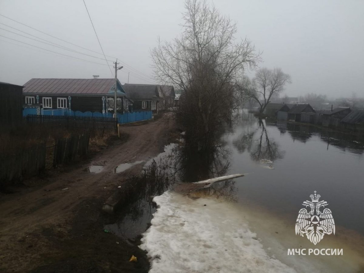 23 придомовые территории в Арзамасском и Кулебакском районах освободились от воды