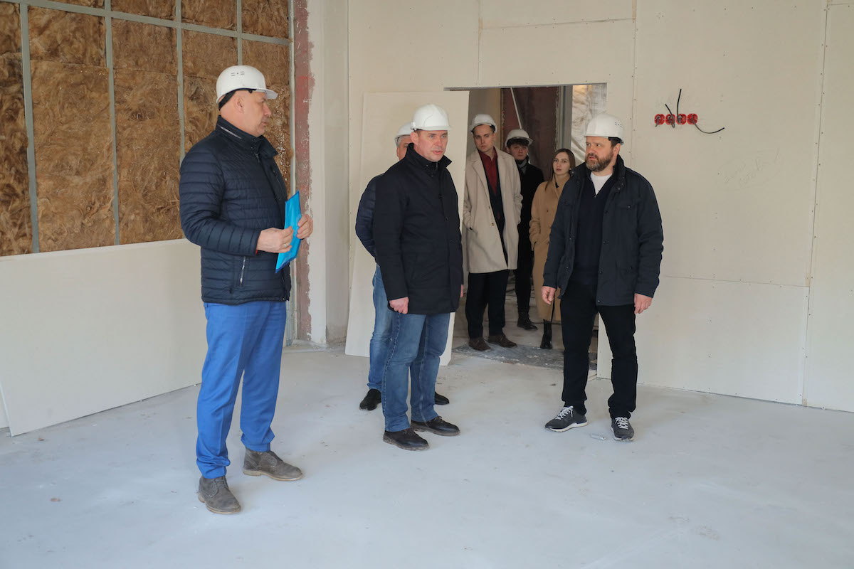 Строительство школы в Новой Кузнечихе