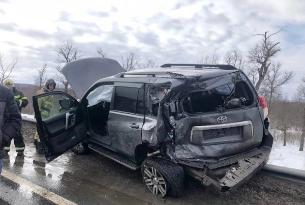 Шесть автомобилей столкнулись на Южном обходе