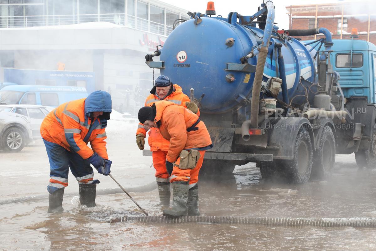 Почти 3,5 тысячи кубометров воды откачали с улиц Нижнего Новгорода за сутки