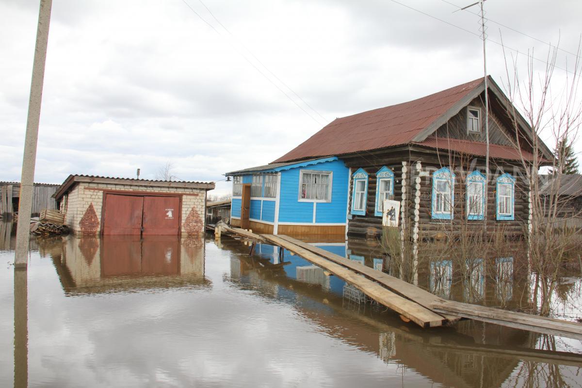 Сотни участков в Нижегородской области оказались затоплены паводком