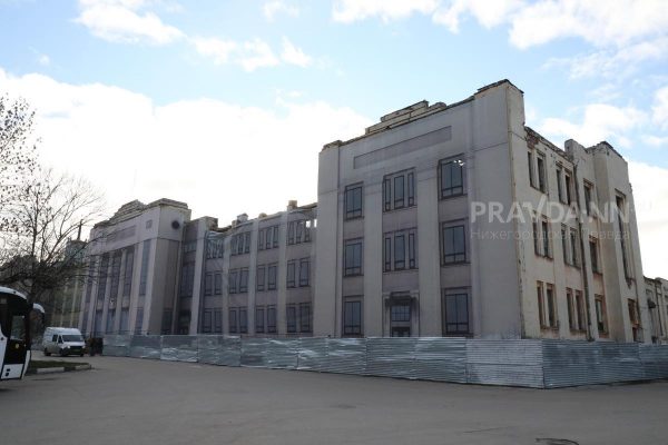 Реставрация нижегородского Дворца Культуры имени Ленина начнется не раньше конца 2023 года