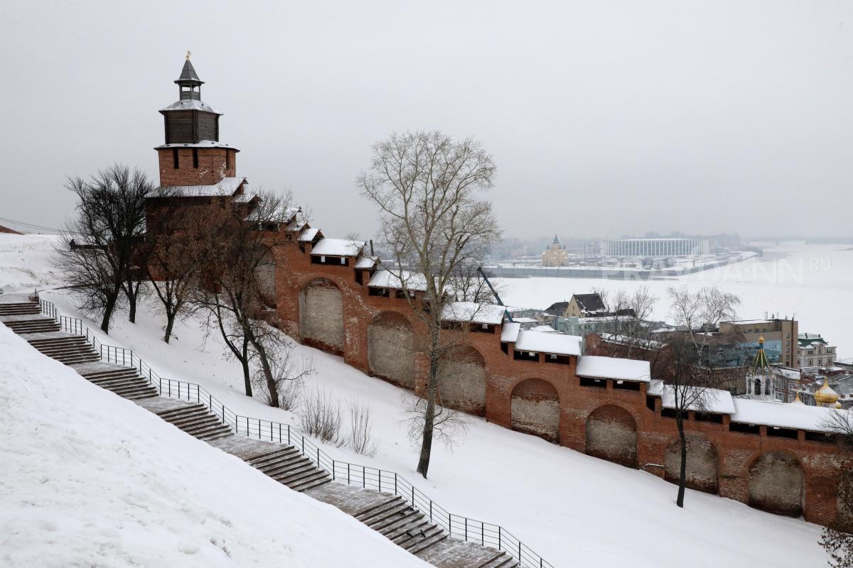 Круговой маршрут по стене Нижегородского кремля планируют открыть в середине апреля