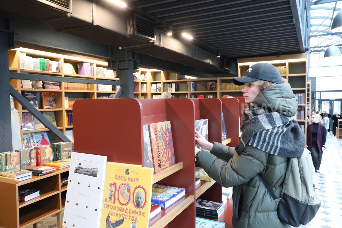 Книжный магазин открывается на месте легендарных «Алексеевских рядов» в Нижнем
