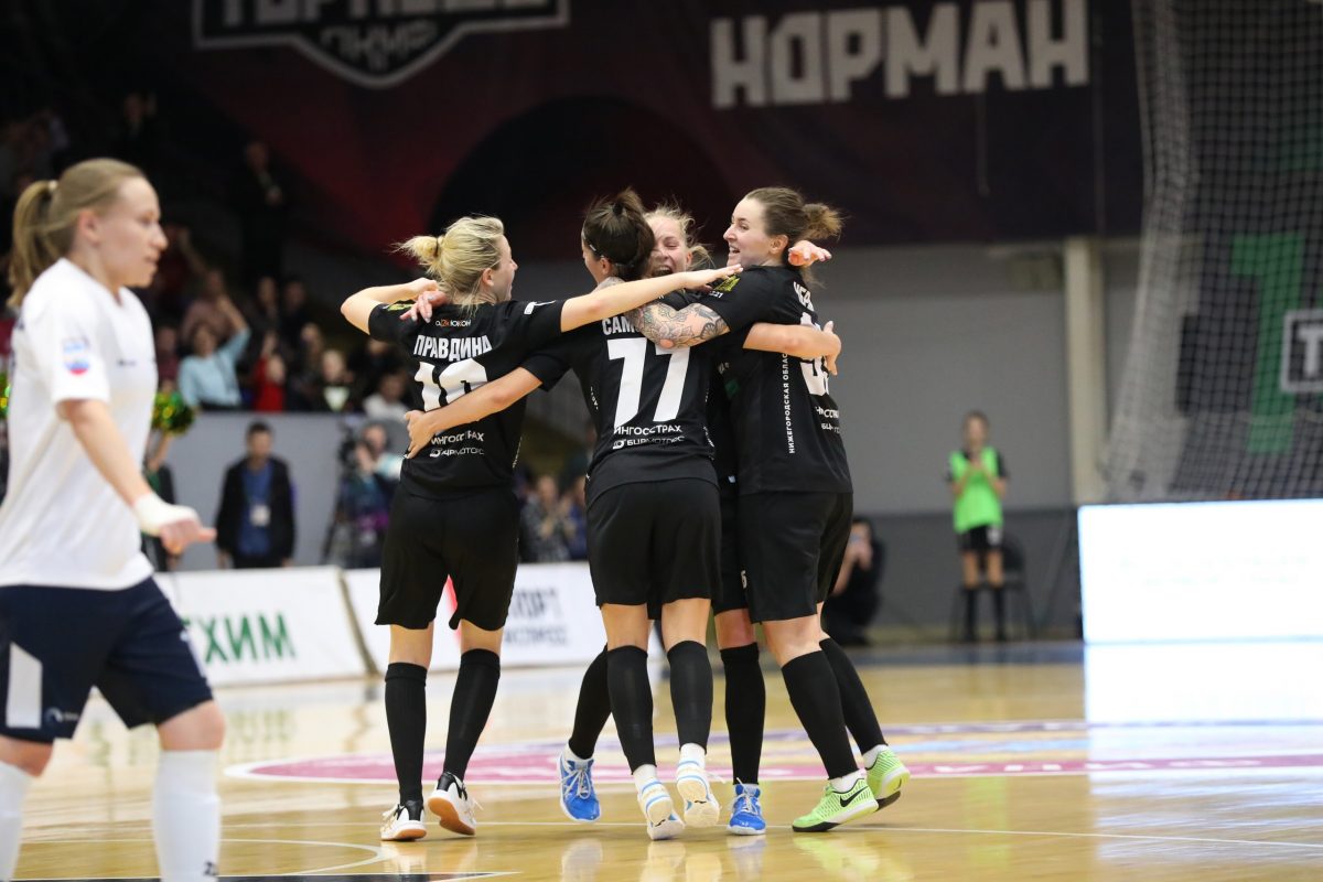 Нижегородская «Норманочка» во второй раз подряд завоевала Кубок России по мини-футболу