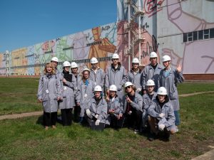 Урок физики для московских школьников провели в листопрокатном цехе завода ОМК в&nbsp;Выксе
