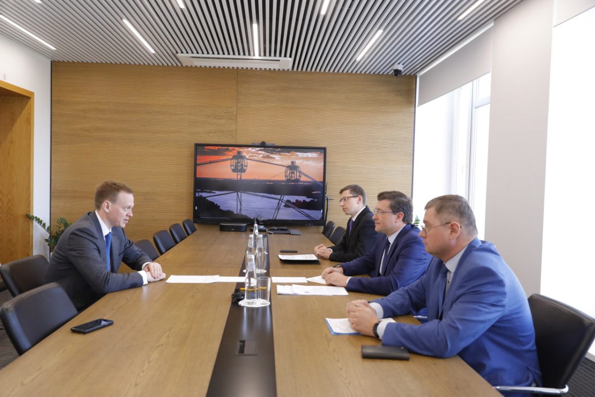 Глеб Никитин и губернатор Рязанской области Павел Малков обсудили планы сотрудничества